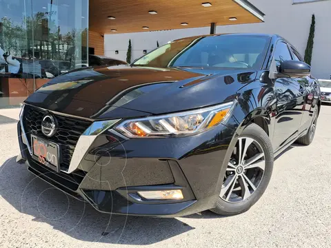 Nissan Sentra Advance usado (2021) color Negro financiado en mensualidades(enganche $88,500 mensualidades desde $5,133)