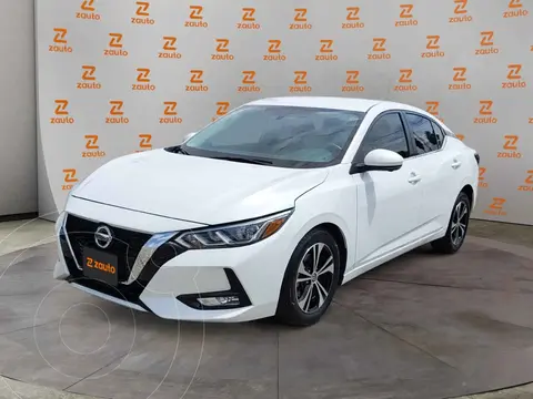 Nissan Sentra Advance usado (2023) color Blanco financiado en mensualidades(enganche $76,545 mensualidades desde $5,856)