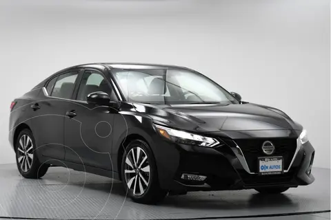 Nissan Sentra Exclusive Aut usado (2020) color Negro financiado en mensualidades(enganche $98,750 mensualidades desde $5,876)