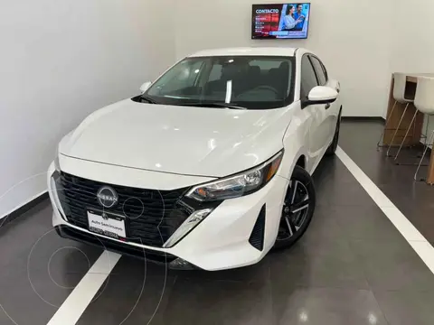 Nissan Sentra Sense usado (2024) color Blanco financiado en mensualidades(enganche $74,800 mensualidades desde $7,379)