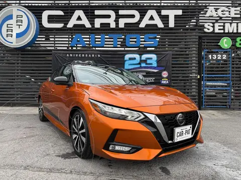 Nissan Sentra Exclusive Aut usado (2021) color Naranja precio $349,000