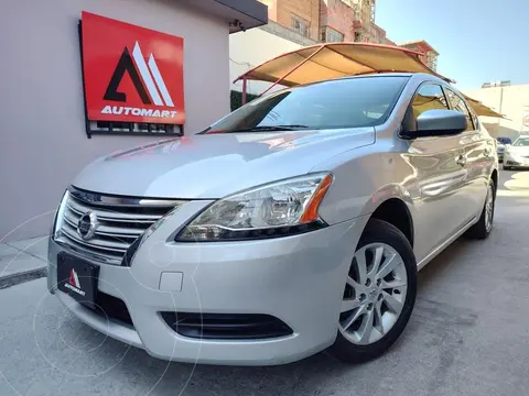 Nissan Sentra Sense Aut usado (2015) color Plata precio $159,000