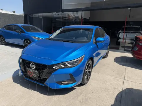 Nissan Sentra Advance usado (2022) color NISBAZUL ZAFIRO precio $295,000