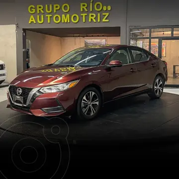 Nissan Sentra Sense Aut usado (2021) color marrn oscuro precio $295,000