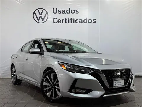 Nissan Sentra Exclusive Aut usado (2020) color plateado financiado en mensualidades(enganche $89,652 mensualidades desde $8,174)