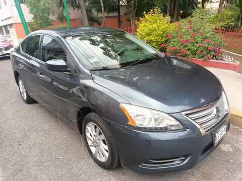 Nissan Sentra Sense Aut usado (2015) color Azul precio $149,000