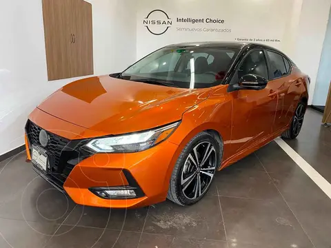 Nissan Sentra SR Aut usado (2022) color Naranja precio $425,000