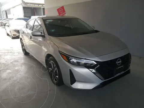 Nissan Sentra Sense usado (2024) color plateado financiado en mensualidades(enganche $121,529 mensualidades desde $5,800)