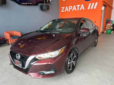 Nissan Sentra Advance usado (2023) color Rojo financiado en mensualidades(enganche $92,378 mensualidades desde $7,064)