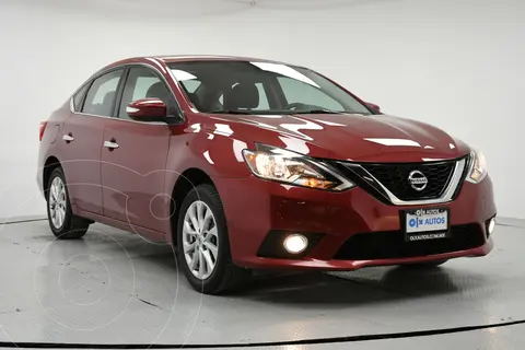 Nissan Sentra Advance Aut usado (2019) color Rojo financiado en mensualidades(enganche $61,800 mensualidades desde $4,862)