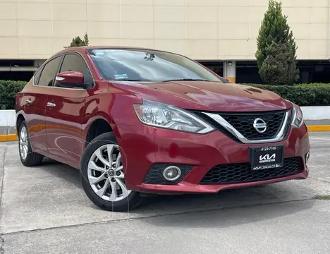 Nissan Sentra Advance Aut usado (2017) color Rojo precio $199,800