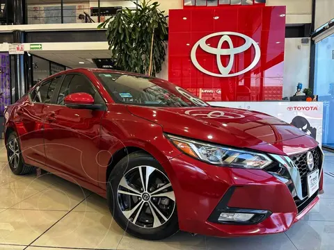 Nissan Sentra Advance usado (2023) color Rojo financiado en mensualidades(enganche $139,194 mensualidades desde $5,980)