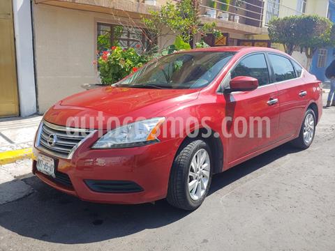 foto Nissan Sentra Sense Aut usado (2013) color Rojo Burdeos precio $122,000