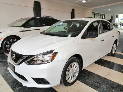 Nissan Sentra Sense usado (2019) color Blanco precio $195,000