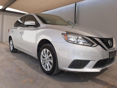 Nissan Sentra Sense Aut usado (2017) color Plata financiado en mensualidades(enganche $53,180)