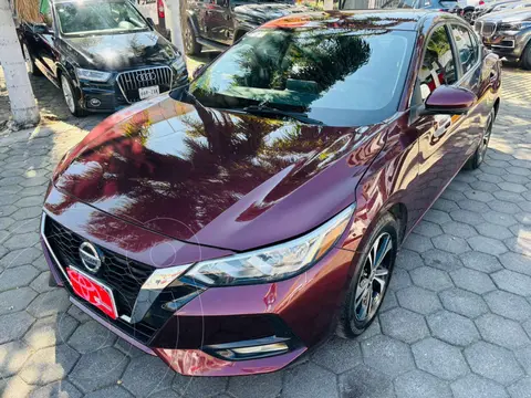 Nissan Sentra Advance usado (2022) color Rojo precio $267,000