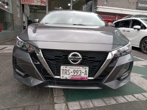 Nissan Sentra Advance usado (2020) color Gris Oscuro financiado en mensualidades(enganche $110,770 mensualidades desde $4,661)