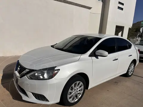 Nissan Sentra Sense Aut usado (2018) color Blanco precio $215,000