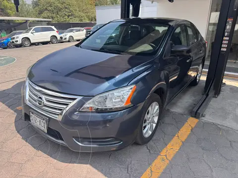 Nissan Sentra Sense Aut usado (2016) color Azul precio $160,000