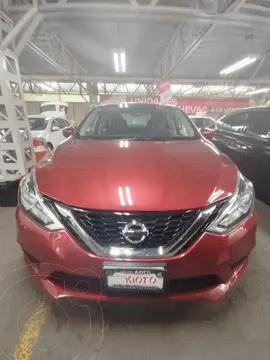 Nissan Sentra Advance usado (2018) color Rojo financiado en mensualidades(enganche $61,800)