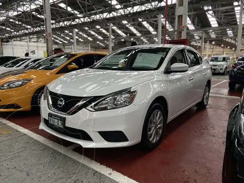 Nissan Sentra Advance Aut usado (2017) color Blanco precio $199,850