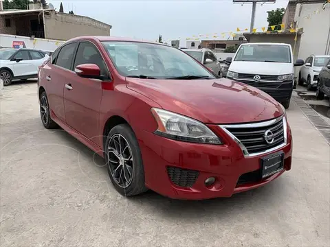 Nissan Sentra SR NAVI Aut usado (2015) color Rojo Cobrizo precio $175,000
