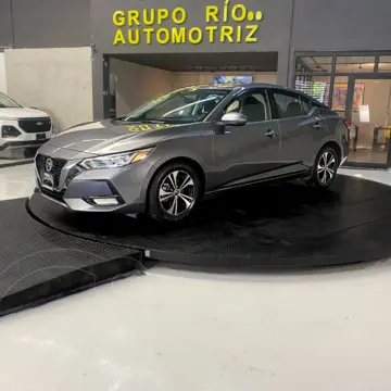 Nissan Sentra Advance usado (2021) color Gris Oscuro financiado en mensualidades(enganche $37,852 mensualidades desde $7,981)