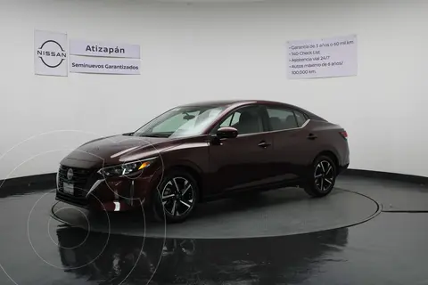 Nissan Sentra Advance usado (2024) color Rojo precio $345,000