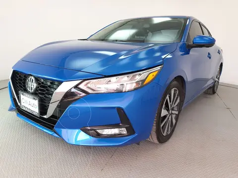 Nissan Sentra Exclusive Aut usado (2020) color Azul precio $357,000