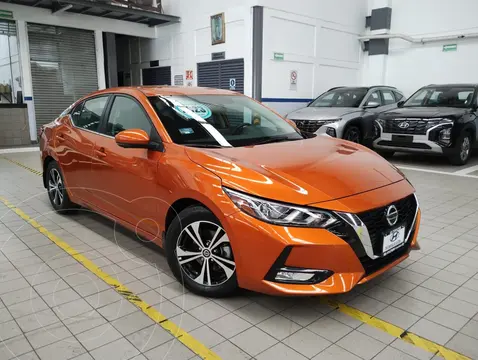 foto Nissan Sentra Advance usado (2023) color Naranja precio $395,000