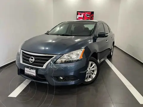 Nissan Sentra Advance Aut usado (2016) color Azul precio $190,000