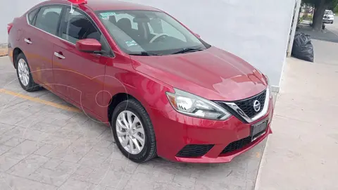 Nissan Sentra Sense usado (2018) color Rojo precio $160,000