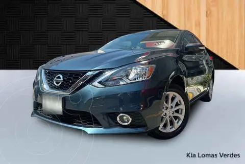 Nissan Sentra Advance Aut usado (2019) color Azul financiado en mensualidades(enganche $71,450 mensualidades desde $4,216)