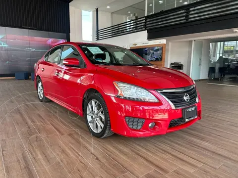 Nissan Sentra SR NAVI Aut usado (2016) color Rojo precio $192,000