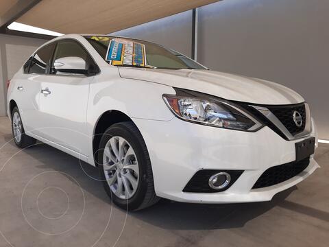 Nissan Sentra Advance Aut usado (2019) color Blanco financiado en mensualidades(enganche $70,800)