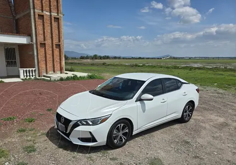 Nissan Sentra Sense usado (2021) color Blanco Perla precio $253,000