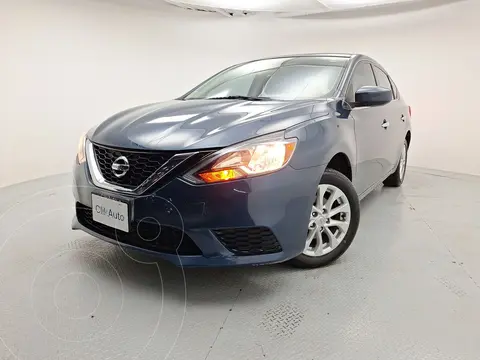 Nissan Sentra Sense usado (2018) color Azul precio $232,000