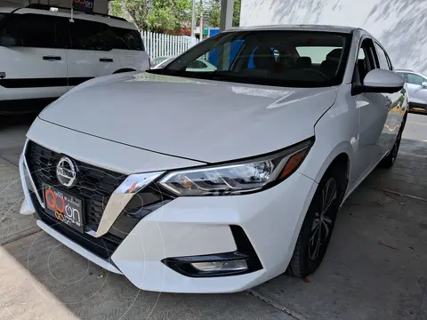 Nissan Sentra Advance usado (2023) color Blanco financiado en mensualidades(enganche $84,475 mensualidades desde $6,460)