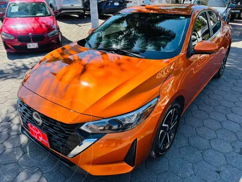 Nissan Sentra Advance Aut usado (2024) color Naranja precio $327,000