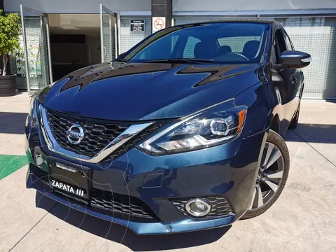 Nissan Sentra Exclusive NAVI Aut usado (2017) color Azul precio $315,000