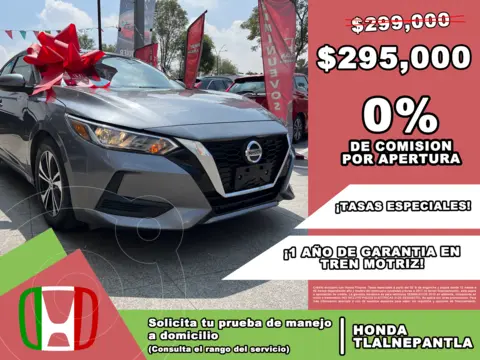 Nissan Sentra Sense Aut usado (2023) color Gris precio $295,000