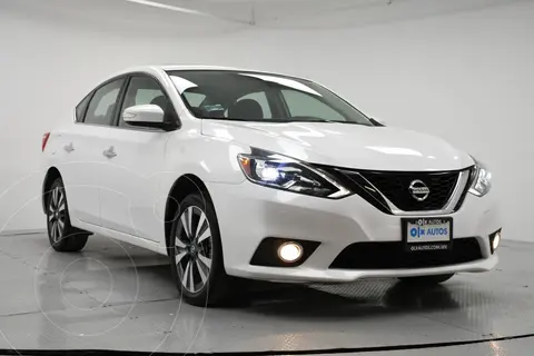 Nissan Sentra Exclusive Aut usado (2019) color Blanco precio $350,000