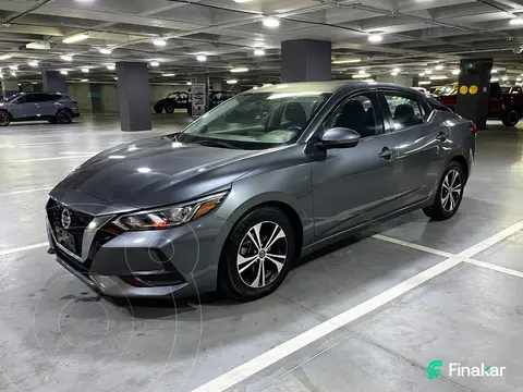 Nissan Sentra Sense Aut usado (2022) color Gris Oscuro precio $299,000