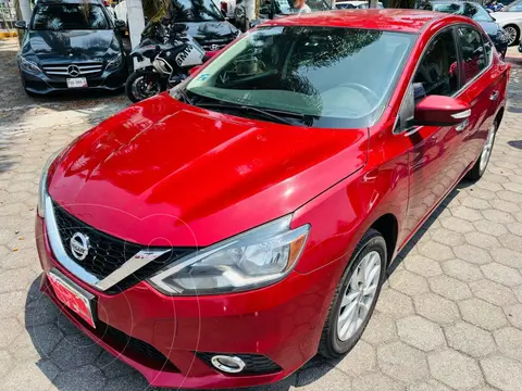 Nissan Sentra Advance Aut usado (2017) color Rojo precio $157,000
