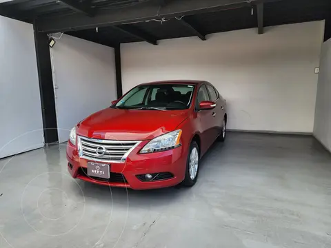 Nissan Sentra Advance Aut usado (2016) color Rojo precio $225,000
