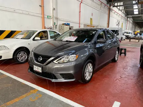 Nissan Sentra Advance usado (2017) color Acero financiado en mensualidades(enganche $56,000 mensualidades desde $4,500)