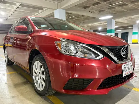 Nissan Sentra Advance usado (2017) color Rojo precio $179,000