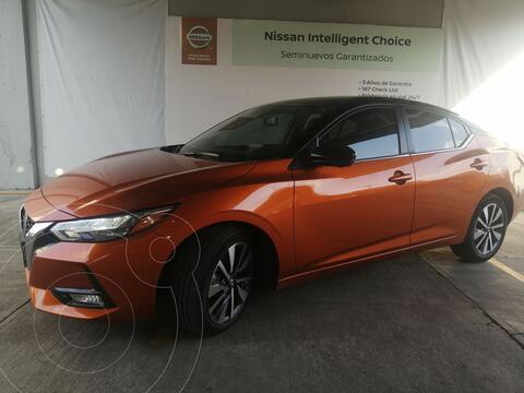 Nissan Sentra Exclusive Aut usado (2020) color Naranja precio $469,000