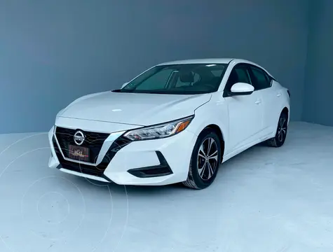 Nissan Sentra Sense Aut usado (2021) color Blanco precio $279,000