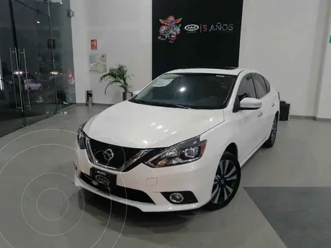 Nissan Sentra Exclusive Aut usado (2018) color Blanco financiado en mensualidades(enganche $58,980 mensualidades desde $5,751)